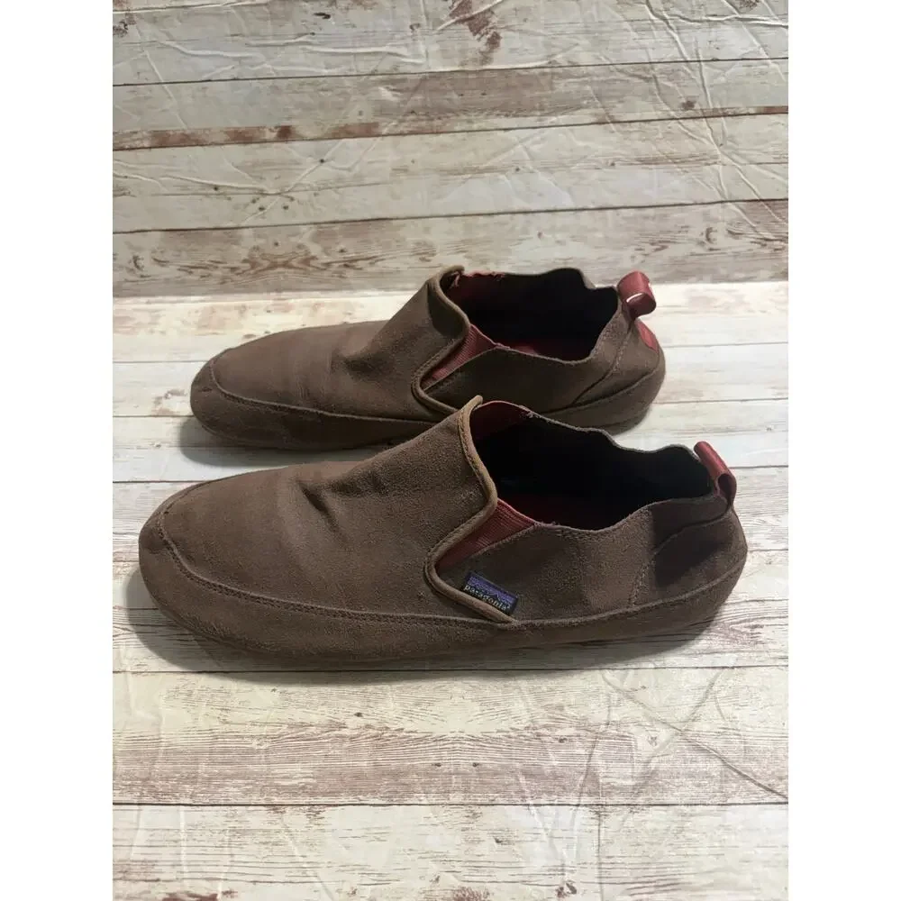 Patagonia Advocate Stitch Minimalist Slip-On Shoes Men's Size 11 Brown